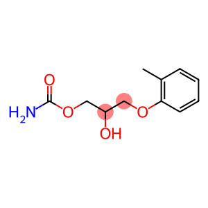 1,2-Propanediol, 3-(2-methylphenoxy)-, 1-carbamate