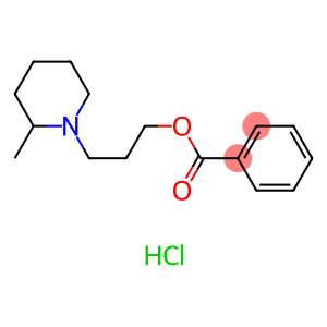 (+-)-gamma-(2-methylpiperidyl)propylbenzoatehydrochloride