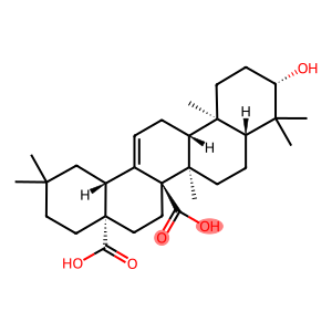 (18α)-3β-Hydroxyolean-12-ene-27,28-dioic acid