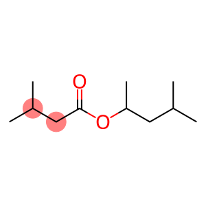 Butanoic acid, 3-Methyl-, 1,3-diMethylbutyl ester