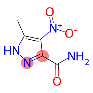 1H-Pyrazole-3-carboxamide, 5-methyl-4-nitro-