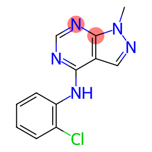 N-(2-chlorophenyl)-1-methyl-1H-pyrazolo[3,4-d]pyrimidin-4-amine