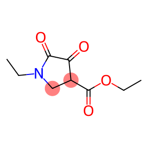 3-Pyrrolidinecarboxylic acid, 1-ethyl-4,5-dioxo-, ethyl ester