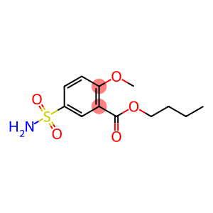 5-(Aminosulfonyl)-2-methoxybenzoic acid butyl ester