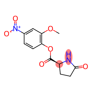 L-Proline, 5-oxo-, 2-methoxy-4-nitrophenyl ester