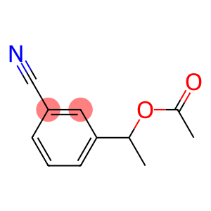 Benzonitrile, 3-[1-(acetyloxy)ethyl]-
