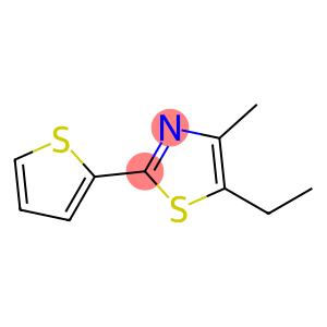 Thiazole, 5-ethyl-4-methyl-2-(2-thienyl)- (9CI)