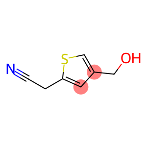 2-Thiopheneacetonitrile, 4-(hydroxymethyl)-