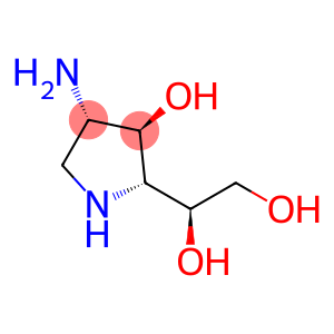 D-Galactitol,  2-amino-1,2,4-trideoxy-1,4-imino-  (9CI)