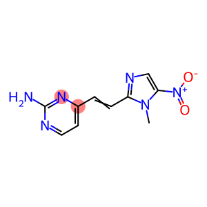 4-[2-(1-Methyl-5-nitro-1H-imidazol-2-yl)ethenyl]-2-pyrimidinamine