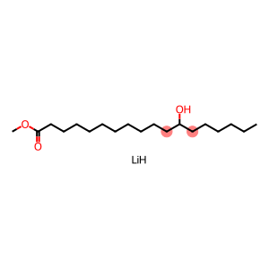 METHYL 12-HYDROXYOCTADECANOATE, LITHIUM SALT