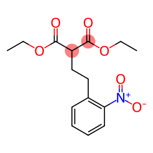 Propanedioic acid, 2-[2-(2-nitrophenyl)ethyl]-, 1,3-diethyl ester