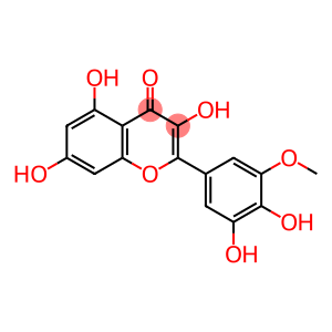 4H-1-Benzopyran-4-one, 2-(3,4-dihydroxy-5-methoxyphenyl)-3,5,7-trihydroxy-