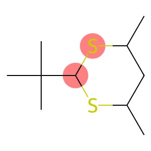 2-(1,1-Dimethylethyl)-4,6-dimethyl-1,3-dithiane