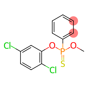 Phenylphosphonothioic acid O-(2,5-dichlorophenyl)O-methyl ester