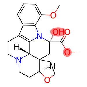 (3S,16S)-17α,21-Epoxy-14,15-dihydro-14α-hydroxy-12-methoxyeburnamenine-14-carboxylic acid methyl ester