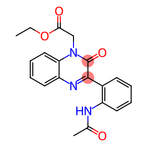 Ethyl 2-(3-(2-acetamidophenyl)-2-oxoquinoxalin-1(2H)-yl)acetate