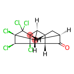 3B,4,5,6,6,6A-六氯十氢-2,5,7-亚甲基-3H-环戊烯[A]戊搭烯-3-酮