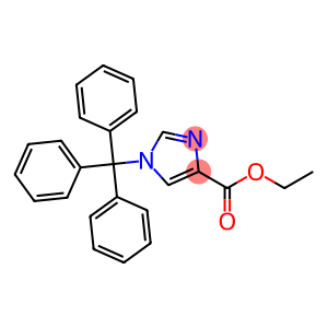 1H-Imidazole-4-carboxylic acid, 1-(triphenylmethyl)-, ethyl ester