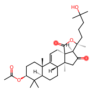 3β-(Acetyloxy)-20,25-dihydroxy-16-oxo-5α-lanost-9(11)-en-18-oic acid 18,20-lactone