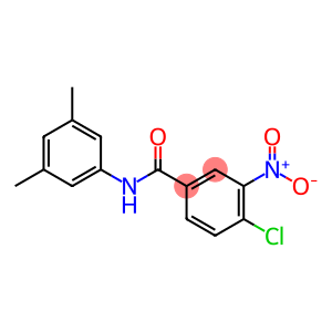 4-chloro-N-(3,5-dimethylphenyl)-3-nitrobenzamide