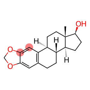 Estra-1,3,5(10)-trien-17-ol, 2,3-(methylenebis(oxy))-, (17beta)-