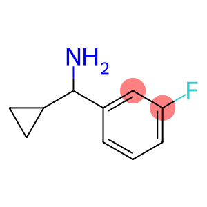 Benzenemethanamine, alpha-cyclopropyl-3-fluoro- (9CI)