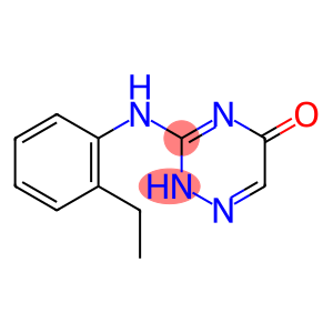 1,2,4-Triazin-5(2H)-one, 3-[(2-ethylphenyl)amino]-