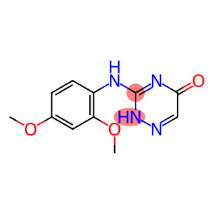 3-(2,4-dimethoxyanilino)-1,2,4-triazin-5(4H)-one