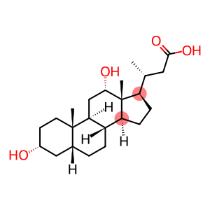 23-NOR-5-BETA-CHOLANIC ACID-3-ALPHA, 12-ALPHA-DIOL