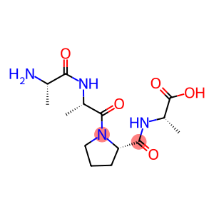 (S)-2-((S)-1-((S)-2-((S)-2-Aminopropanamido)propanoyl)pyrrolidine-2-carboxamido)propanoic acid