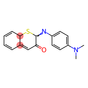 2-[[p-(Dimethylamino)phenyl]imino]-2,3-dihydrobenzo[b]thiophen-3-one