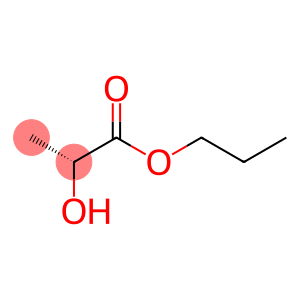 Propanoic acid, 2-hydroxy-, propyl ester, (2R)- (9CI)