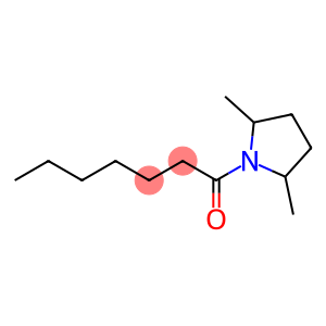 1-Heptanone, 1-(2,5-dimethyl-1-pyrrolidinyl)-