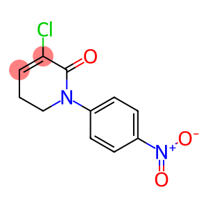 3-氯-5,6-二氢-1-(4-硝基苯基)-2(1H)吡啶酮