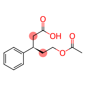 Benzenepropanoic acid, -ba--[2-(acetyloxy)ethyl]-, (-ba-R)- (9CI)