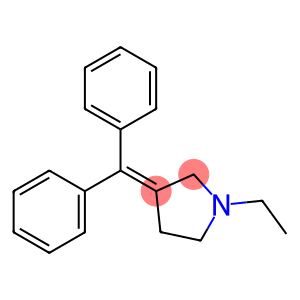 Pyrrolidine, 3-(diphenylmethylene)-1-ethyl-