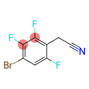 Benzeneacetonitrile, 4-bromo-2,3,6-trifluoro-