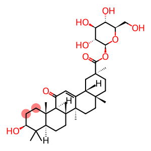 Olean-12-en-29-oic acid, 3-hydroxy-11-oxo-, β-D-glucopyranosyl ester, (3β,20β)-