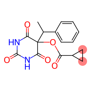 5-(Cyclopropylcarbonyloxy)-5-(1-phenylethyl)-2,4,6(1H,3H,5H)-pyrimidinetrione