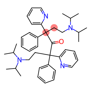 4-Heptanone, 1,7-bis[bis(1-methylethyl)amino]-3,5-diphenyl-3,5-di-2-pyridinyl-