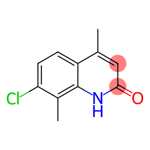 2(1H)-Quinolinone, 7-chloro-4,8-dimethyl-