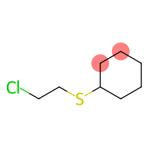 2-氯乙基环己基硫