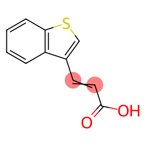 (2E)-3-(1-BENZOTHIEN-3-YL)ACRYLIC ACID