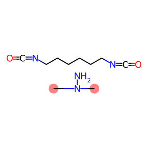 Hydrazine, 1,1-dimethyl-, polymer with 1,6-diisocyanatohexane