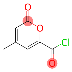 2H-Pyran-6-carbonyl chloride, 4-methyl-2-oxo- (9CI)