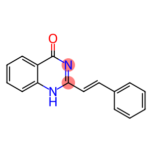 2-(2-phenylvinyl)-4(3H)-quinazolinone