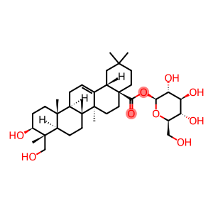 常春藤皂苷元-28-O-β-D-葡萄糖酯苷