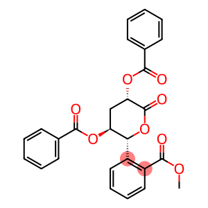 D-arabino-Hexonic acid, 3-deoxy-, δ-lactone, tribenzoate (9CI)