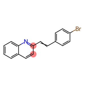 2-[2-(4-bromophenyl)ethenyl]quinoline